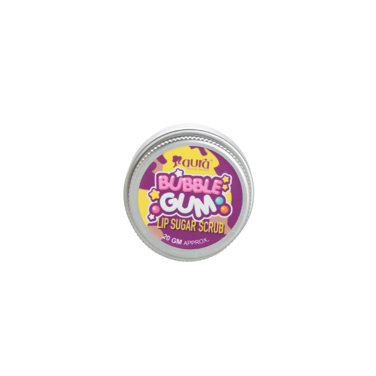 Lip scrub bubble gum