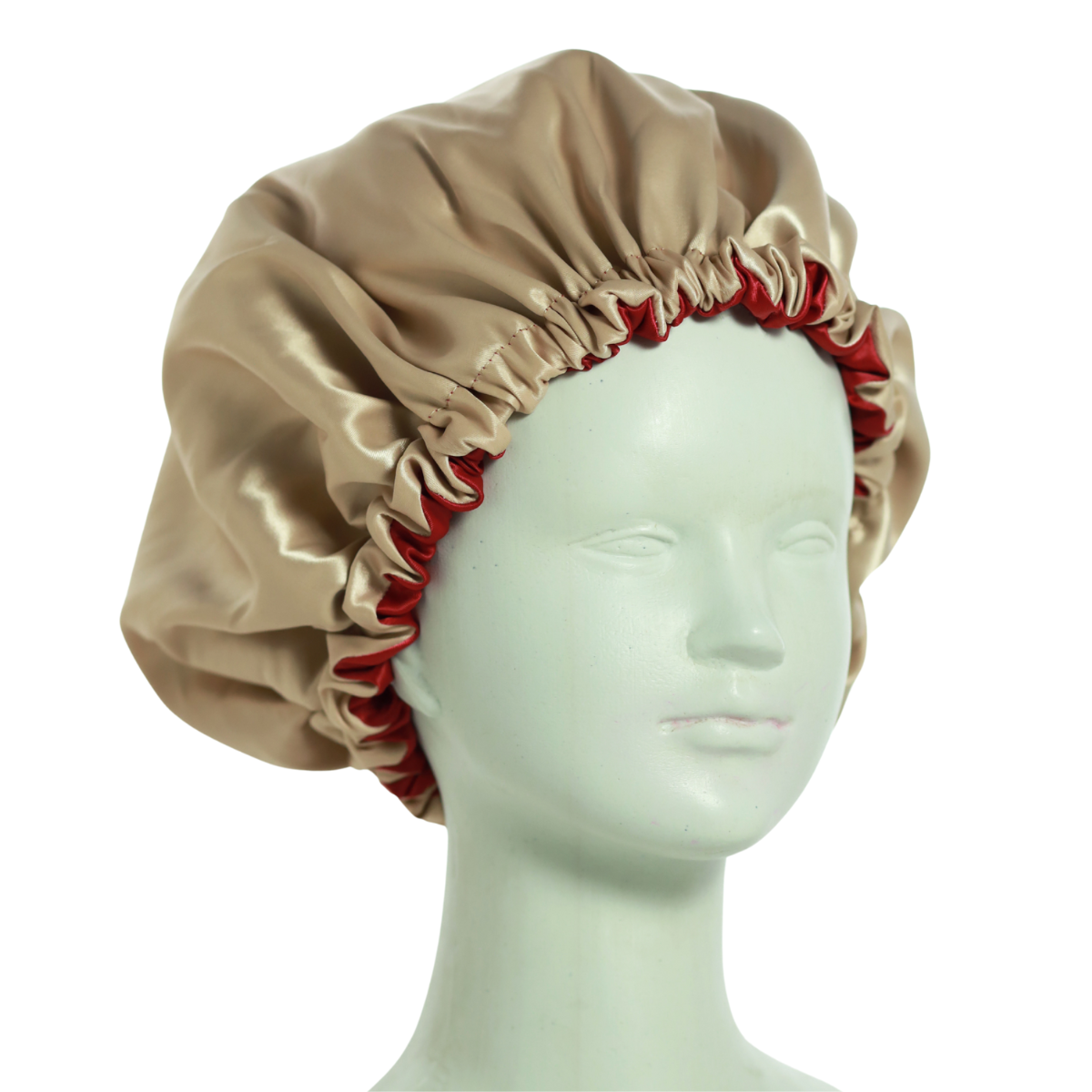 Double face satin bonnet