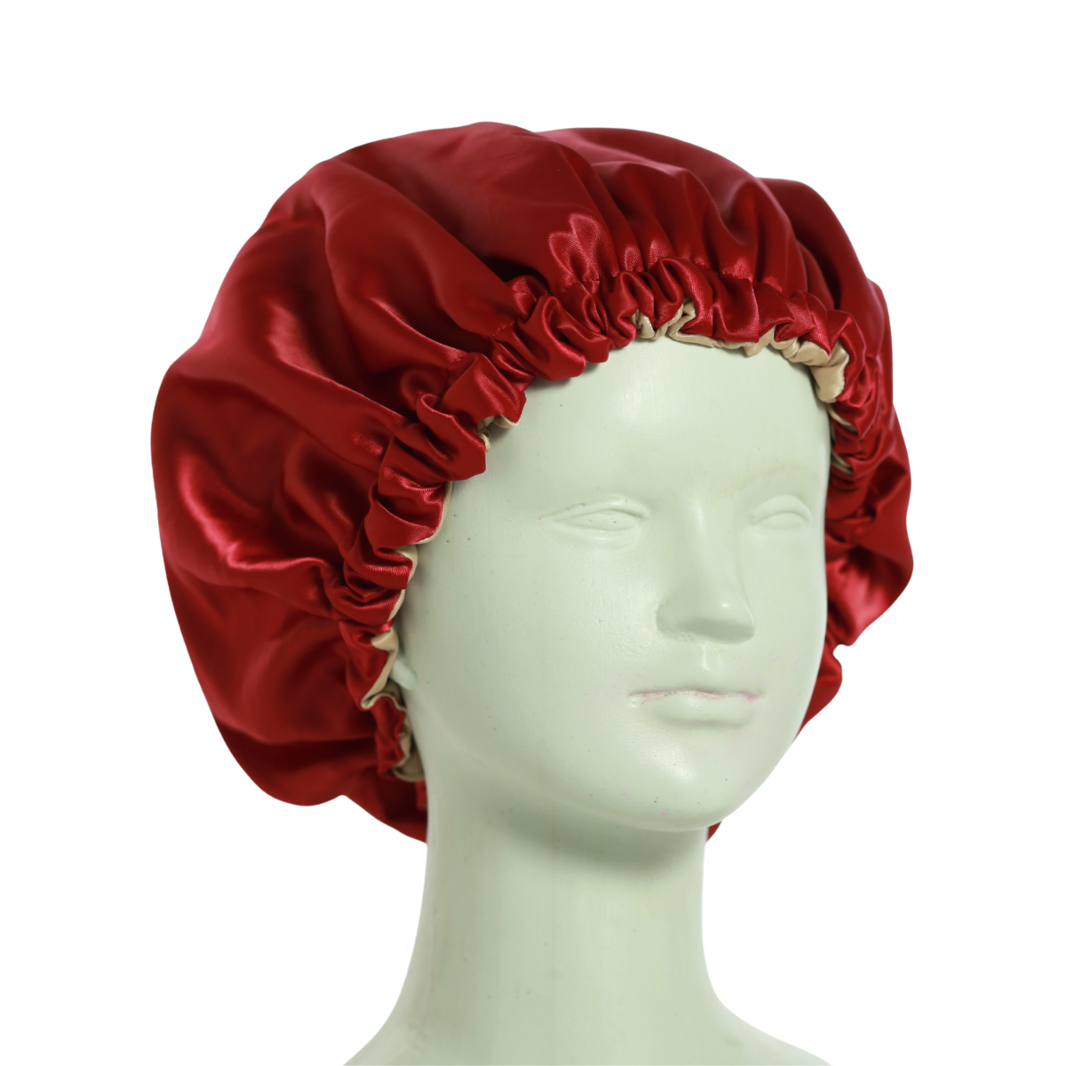 Double face satin bonnet